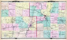Wood County Map, Portage County Map